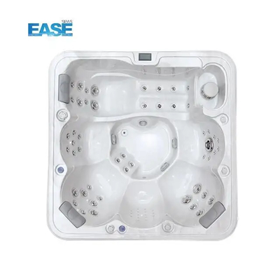 470kg Whirlpool de spa hydrothérapeutique avec 6 sièges et pompe de massage 3hp 2 vitesses