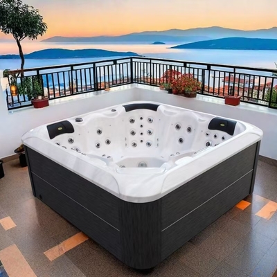 Un bain à remous acrylique de 2,3 m avec une pompe à jacuzzi de 3 ch